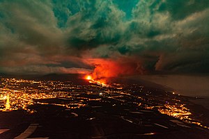 Erupción del volcán Tajogaite / Cumbre Vieja / La Palma